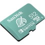 SanDisk Tarjeta de Memoria microSDXC 512GB para Nintendo Switch - Licencia Oficial, Clase 10, UHS-I, 100MB/s Lectura